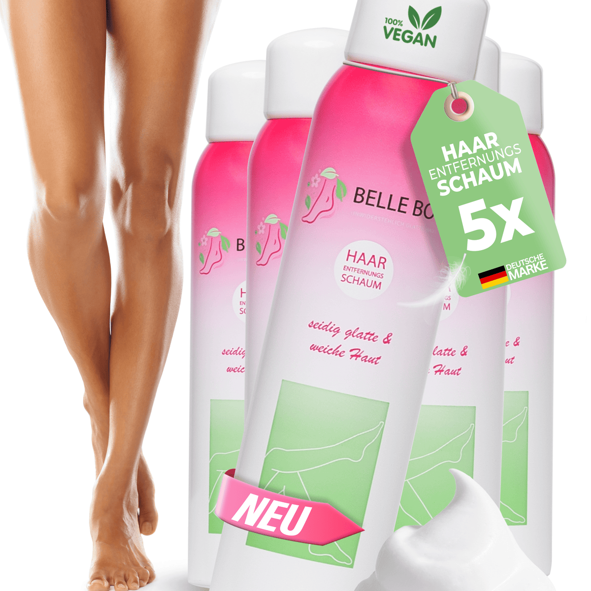 Belle Body Mousse Épilatoire Intime