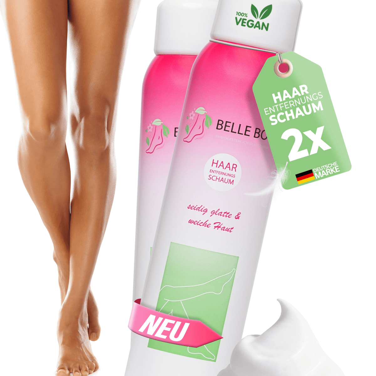 Belle Body Mousse Épilatoire Intime