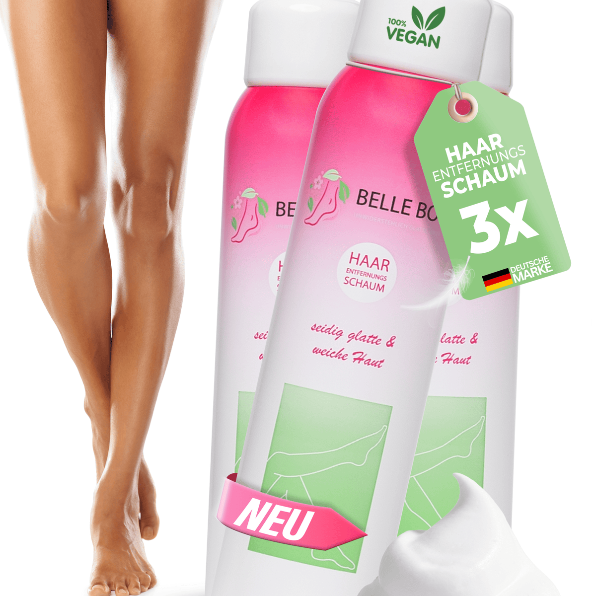 Belle Body Mousse Épilatoire Intime
