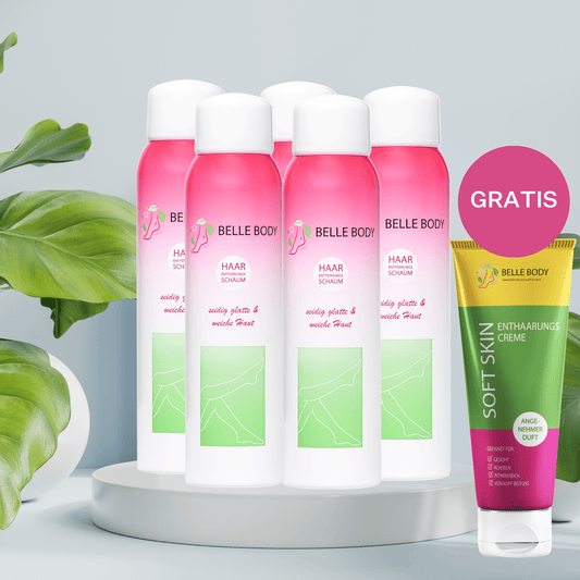 5 séances d’épilation Belle Body, crème dépilatoire offerte incluse