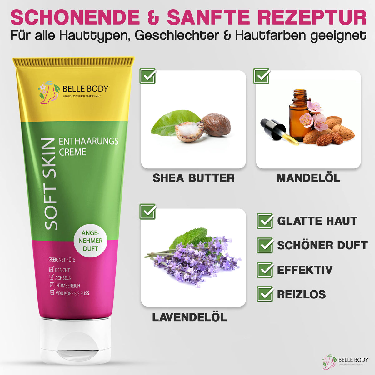 Crème dépilatoire