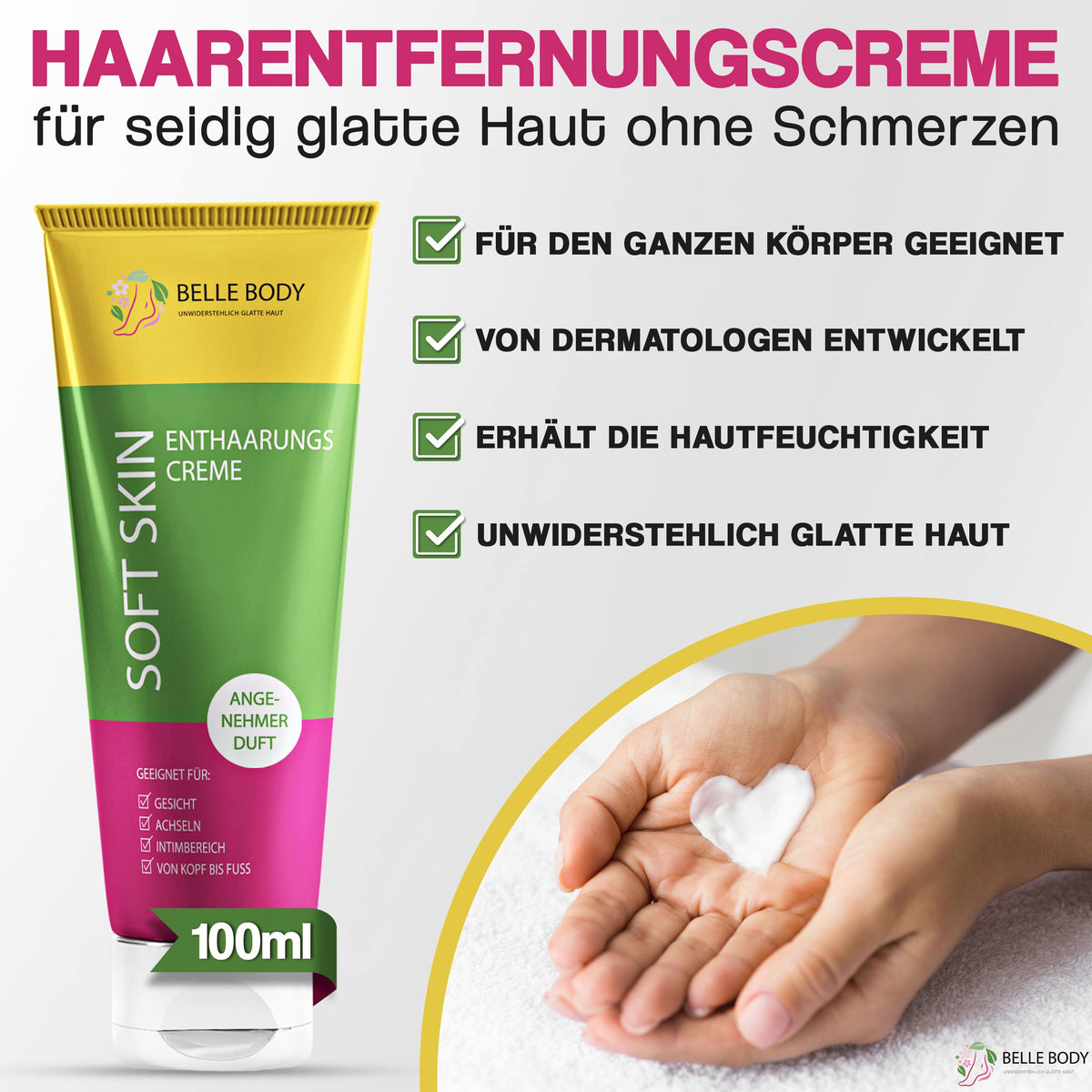 Crème dépilatoire