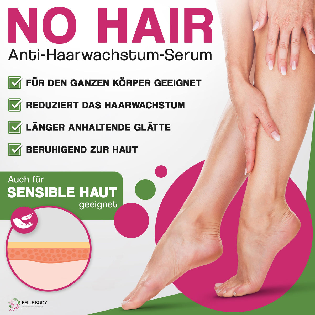 Sérum anti-pilosité