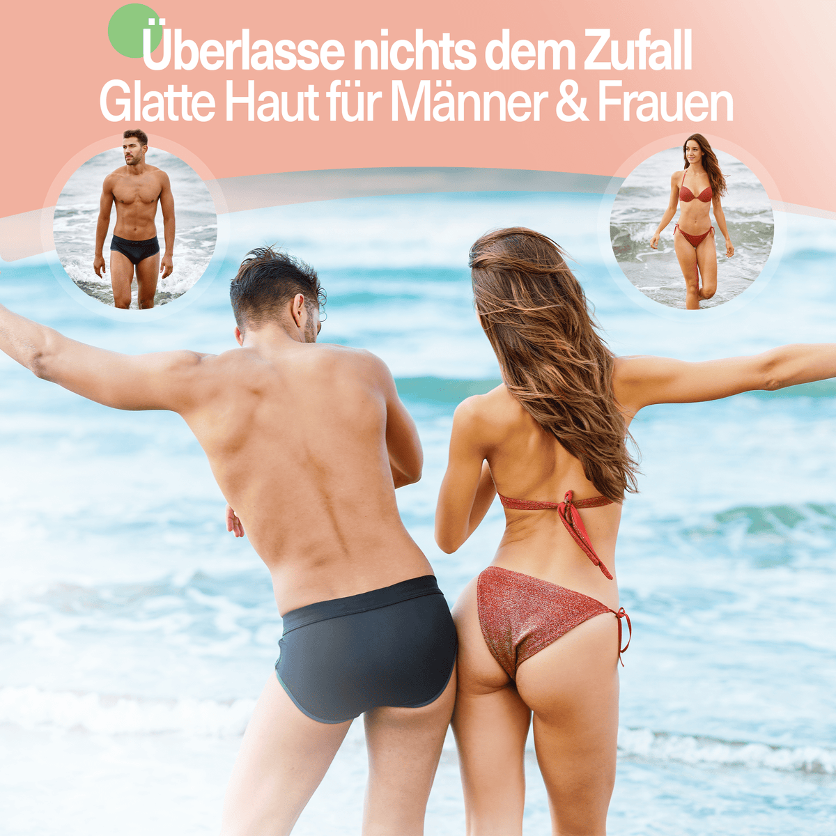 Duo visage sans poils