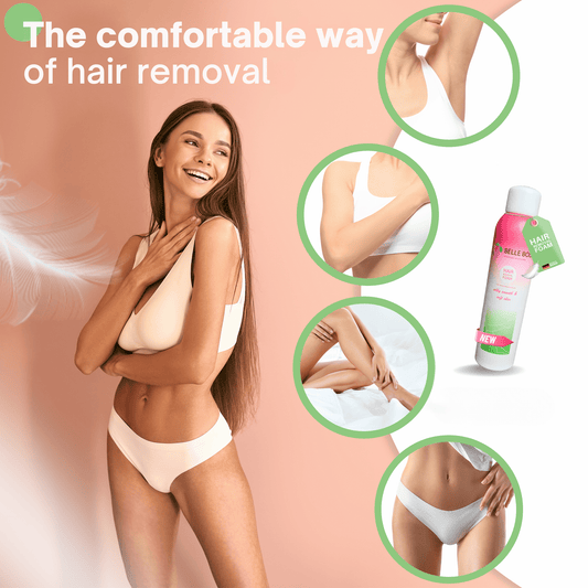 2x Belle Body mousse dépilatoire