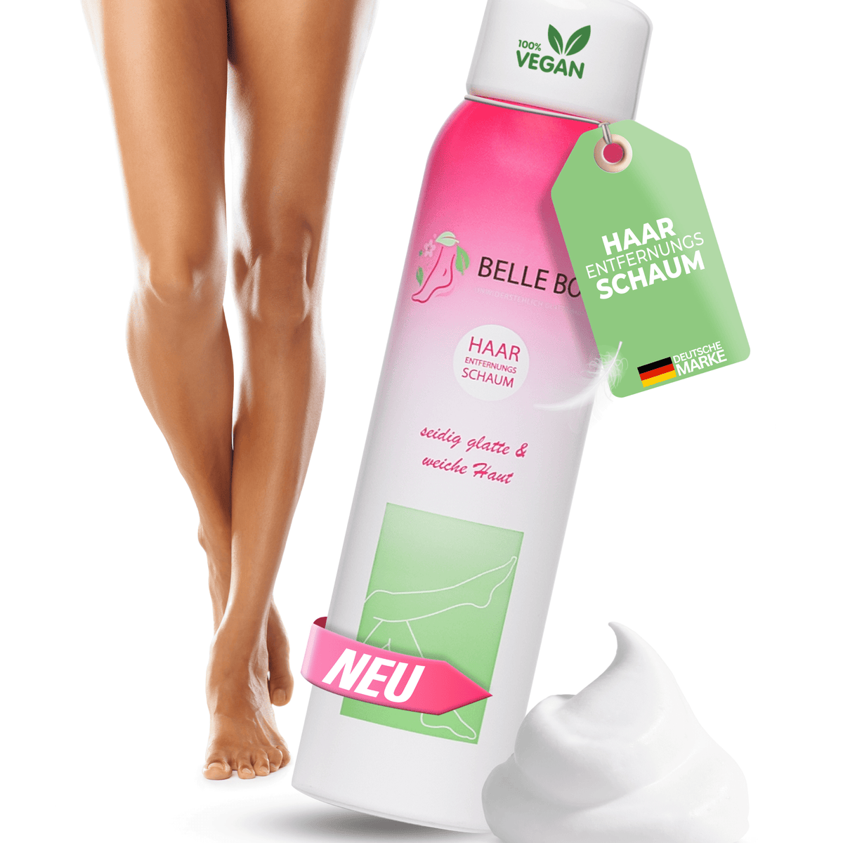Belle Body Mousse Épilatoire Intime